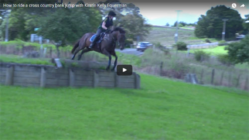Cross Country Training - jumping banks