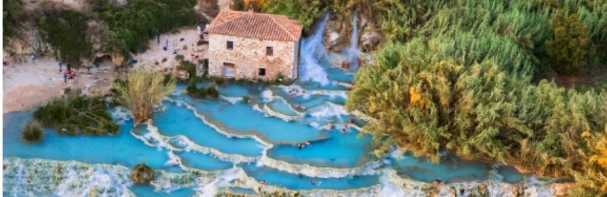 The thermal pools of Saturnia